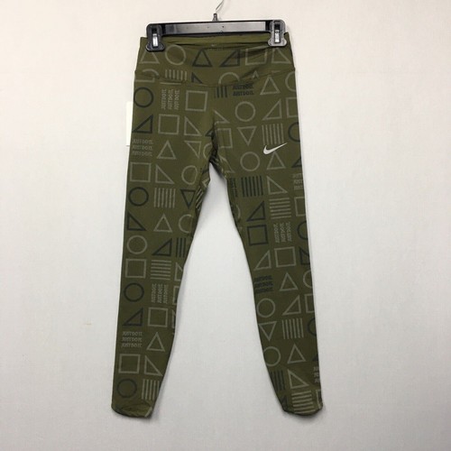 

Леггинсы Nike Epic Lux, женские, размер , очень маленькие светоотражающие зеленые брюки для активного отдыха, Зеленый