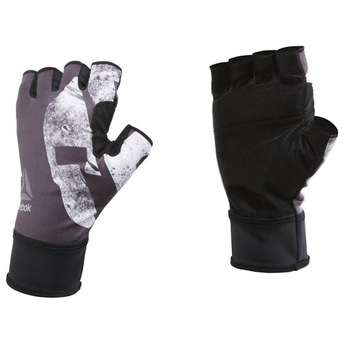 [BK2524] Мужские перчатки Reebok Spartan Crossfit, черные, тренировочные, черные