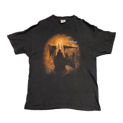 Rare vintage Stevie Nicks T-shirt Rock A Little Tour Concert Fleetwood Mac Sz XL