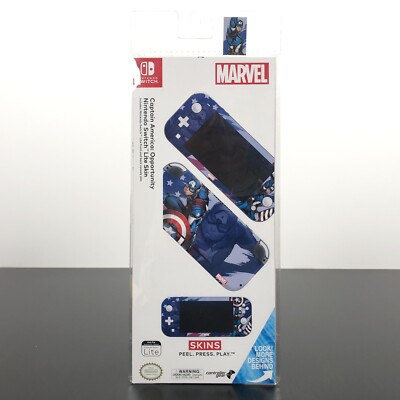 Captain America Opportunity Marvel Nintendo Licensed Switch Lite Skin - NEW