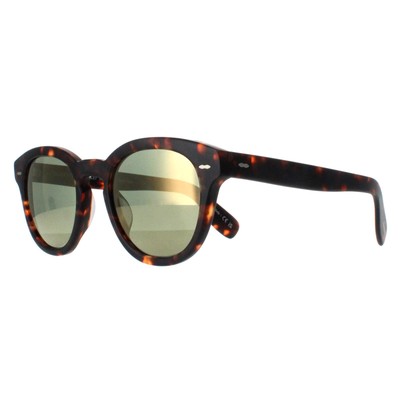 Pre-owned Oliver Peoples Sunglasses Cary Grant Ov5413su 1454o8 Sable Tortoise G15 Goldtone In Green