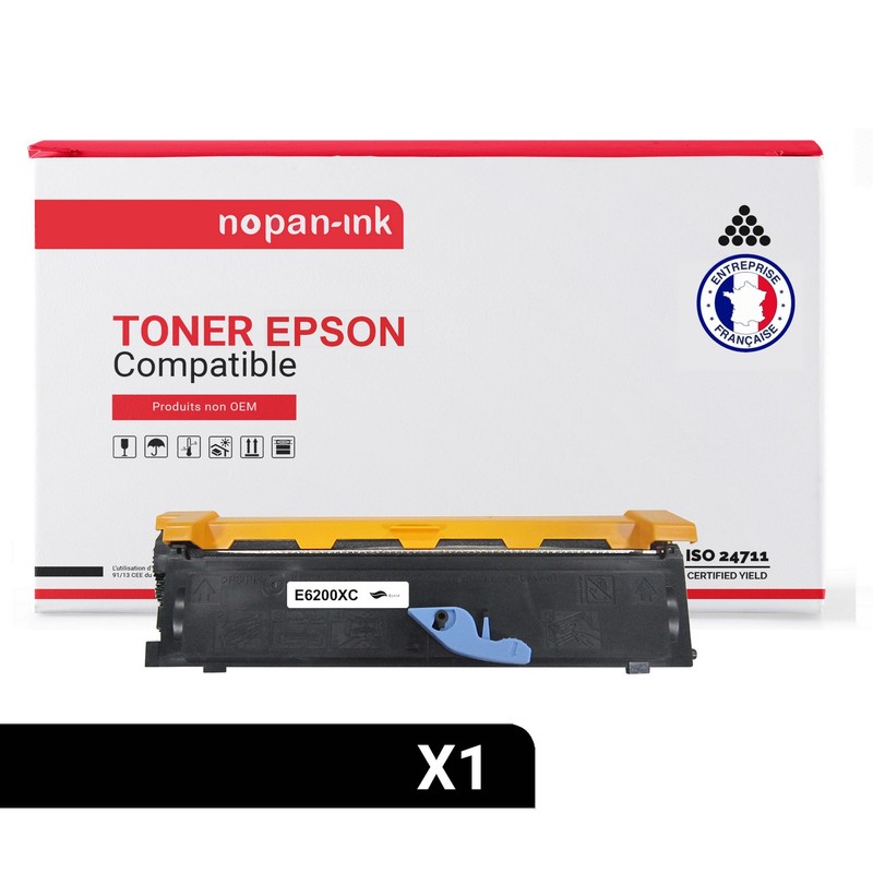 Toner C13s050166 Noir Compatible Pour Epson X1 - Nopan-Ink