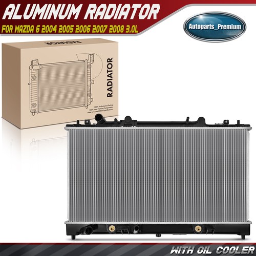 Radiator for Mazda 6 2004 2005 2006 2007 2008 V6 3.0L Hatchback Wagon Automatic