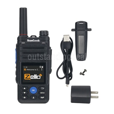HG-369 POC Radio Walkie Talkie Wifi Bluetooth 4G Network For Zello Real-ptt USA