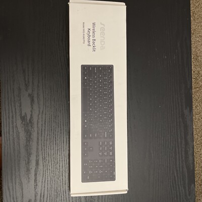 Multi Device Bluetooth Keyboard for Windows & Mac OS, seenda Ultra Slim Recharge