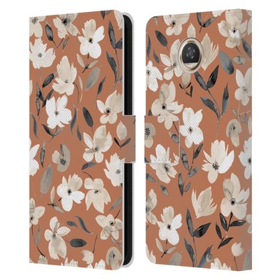 OFFICIAL NINOLA NATURE BOLD LEATHER BOOK WALLET CASE COVER FOR MOTOROLA PHONES