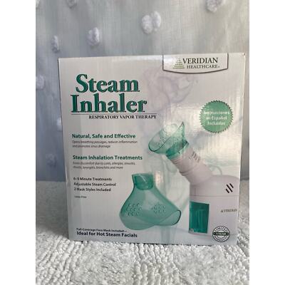 Brand New Veridian Healthcare Steam Inhaler   Respiratory Vapor Therapy Salon 
