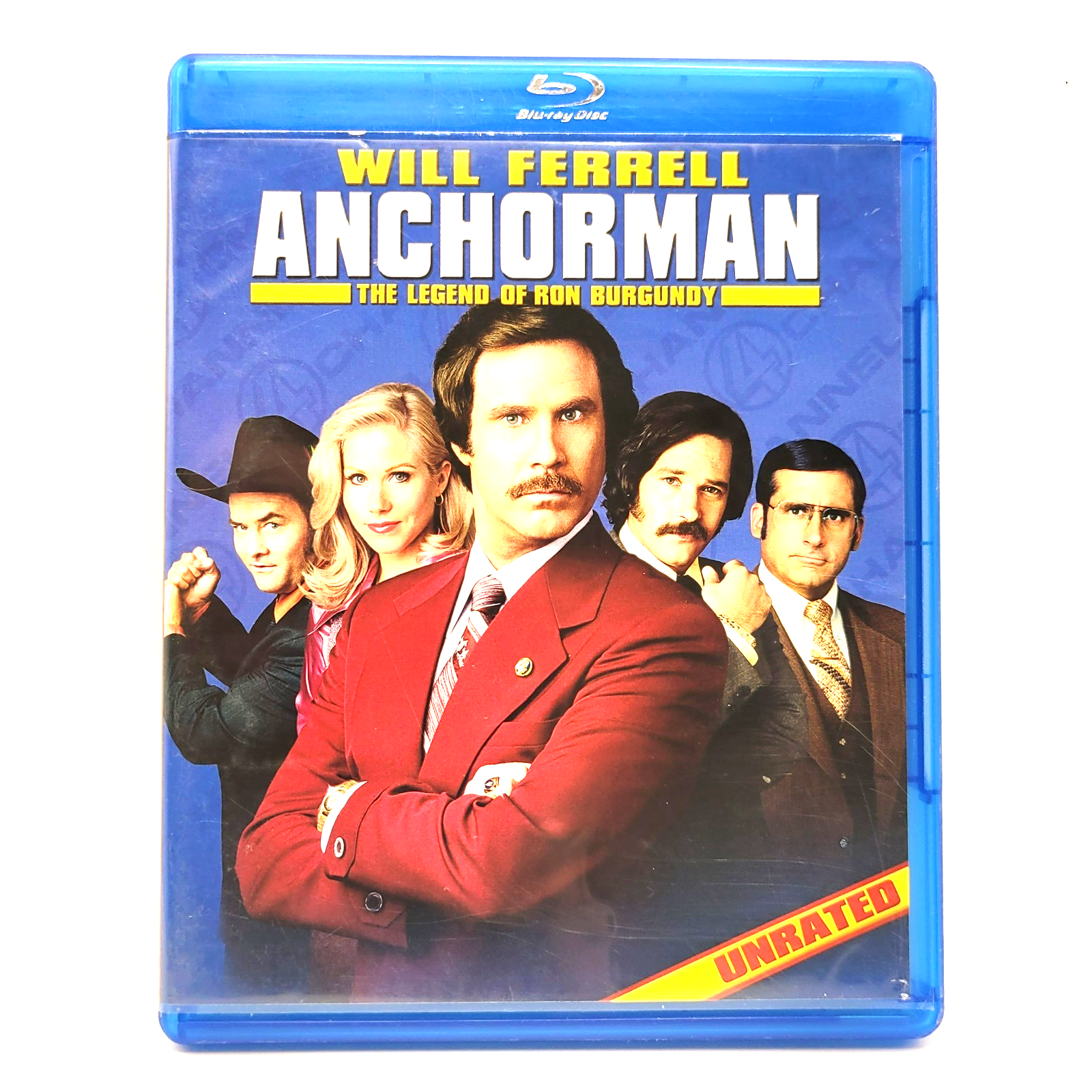 Anchorman: The Legend of Ron Burgundy (Unrated) [Blu-ray] Will Ferrell