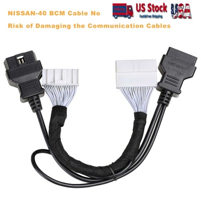 OBDSTAR For Nissan-40 BCM Cable Proximity Key Add & All Key Lost No Need Pincode