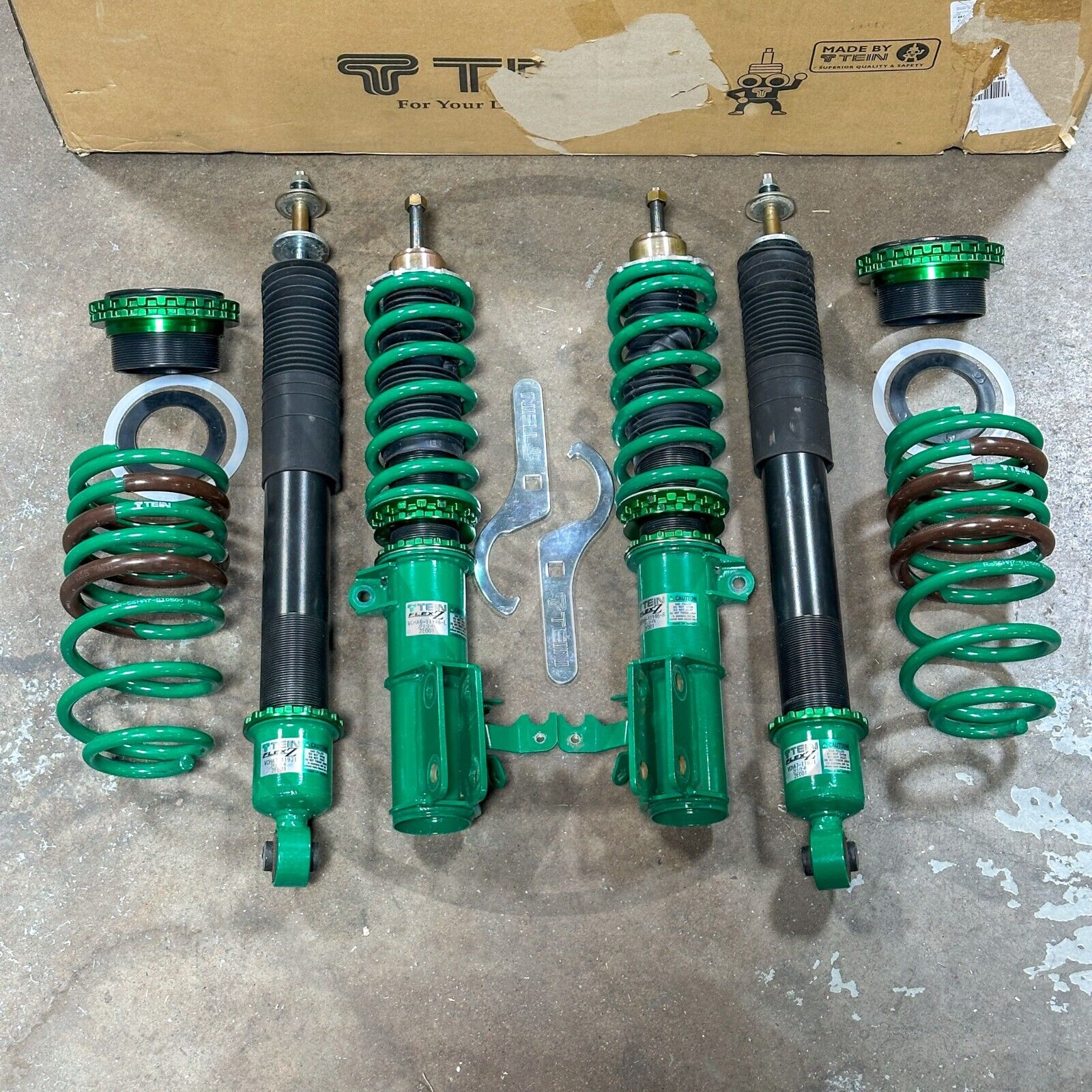 Tein Flex Z Coilovers Adjustable Damping Set for 2011-2017 Tein Flex Z Coilovers Adjustable Damping Set for 2011-2017