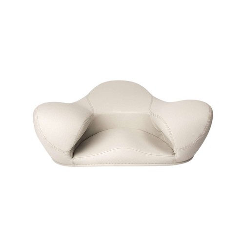Alexia Meditation Seat Yoga Ergonomic Chair Off-White/ Light