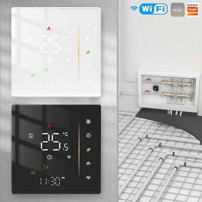 MOES WLAN Smart Thermostat Touch Raumthermostat Fußbodenheizung Programmierbar