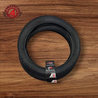 ALTALINE BICYCLE BMX STYLE SEMI-SLICK TREAD TIRE 20 X 2.35 BLACK.