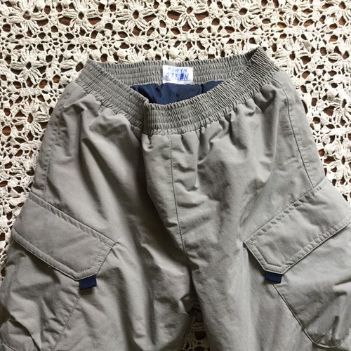 Hanna Andersson Kids Snow Pants 140 or 10 Youth Gray Waterproof Unisex Boy Girl