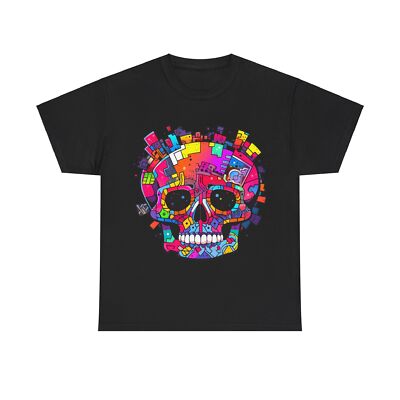 Shirt To Match Undefeated Air Force 1 Low Total Orange Unisex Tee Skull Shirt
