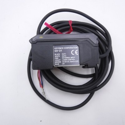 Keyence GV-21 Main Amplifier Unit Digital CMOS Laser Sensor10-30 VDC