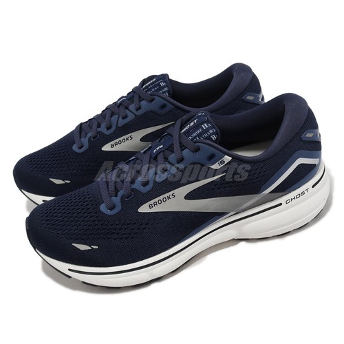 Мужские кроссовки Brooks Ghost 15 Warren Buffett Navy Silver 1103931D-469