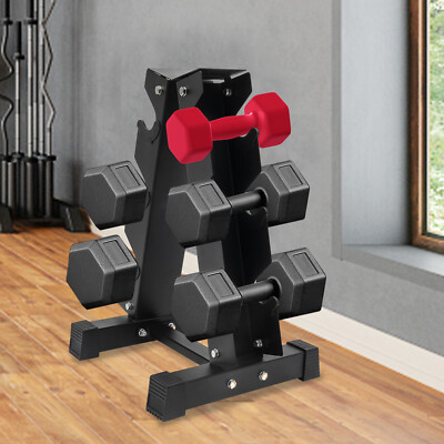 Dumbbell Rack Stand Workout Dumbbells Storage Shelf Organizer Weight Rack 80kg 