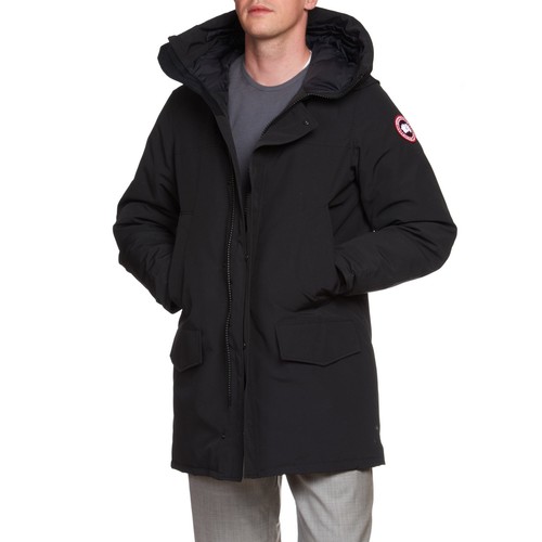 Pre-owned Canada Goose Langford Parka 2052m 61 Black Down Jacket Coat