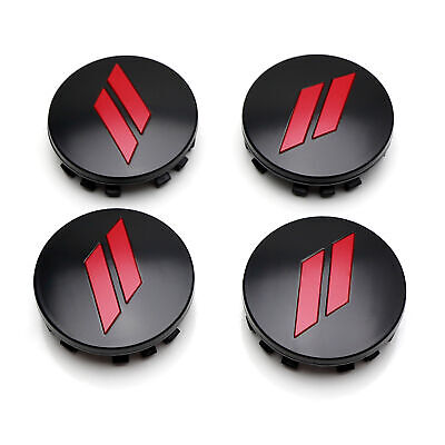 4Pcs Wheel Center Caps For Dodge Charger Challenger Durango Red 63mm