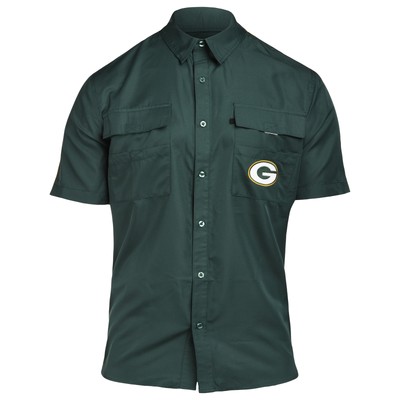 Рыболовная рубашка с надписью Green Bay Packers, средний размер