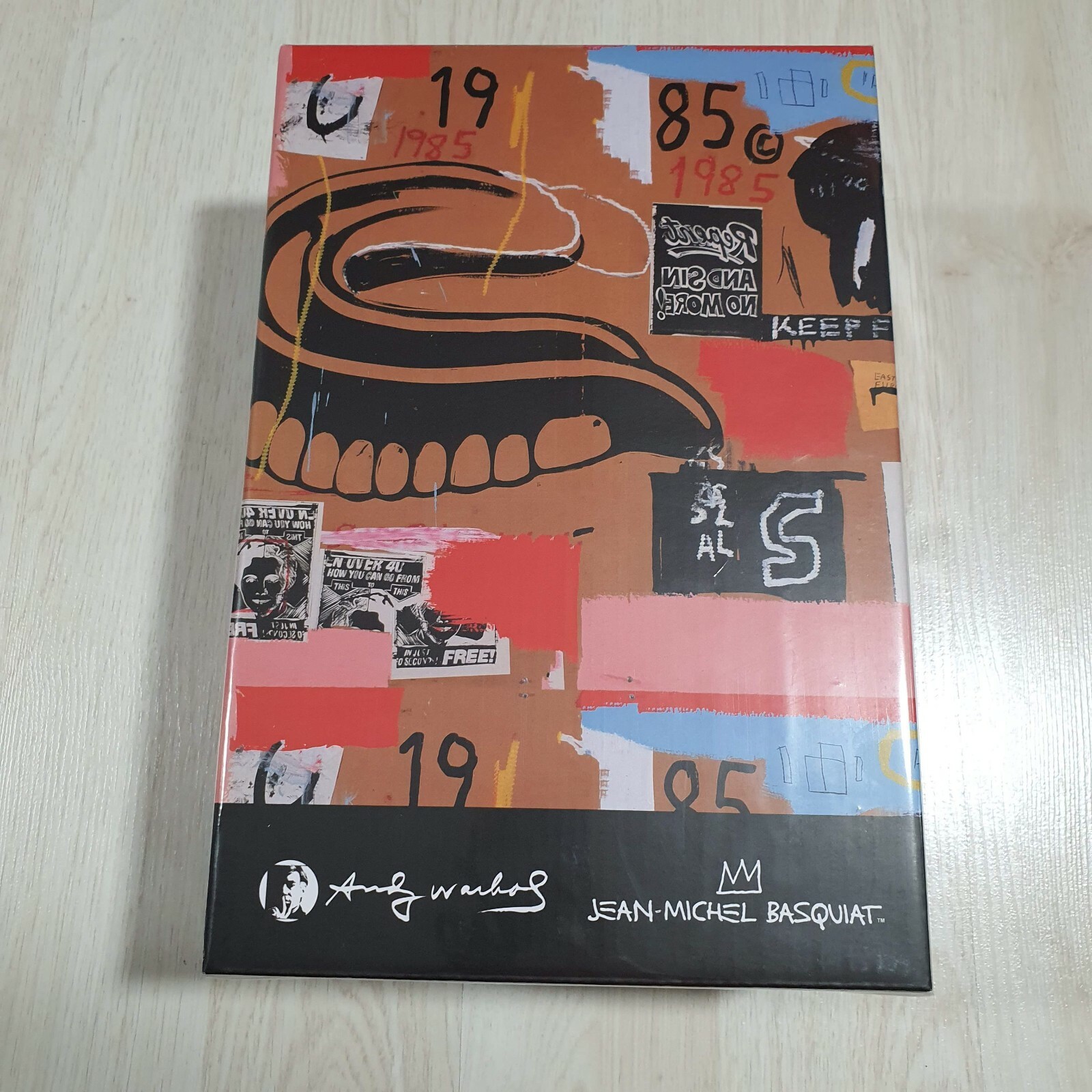 BEARBRICK Andy Warhol Jean Michel Basquiat #2 100%&400% BE BEARBRICK Andy Warhol Jean Michel Basquiat #2 100%&400% BE