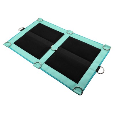 Foldable Resistance Band Platform Base Home Workout Pilates Foot Board 9 D-rings