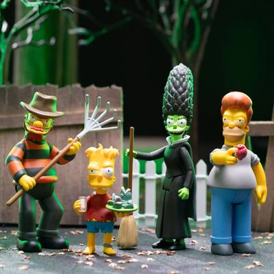 Super7 x The Simpsons Treehouse of Horror - Hugo Simpson W4 ReAction Figure