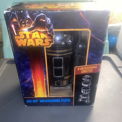 Rare Star Wars R2-Q5 Measuring Cups, 9 Measuring Units, Disney, New In Box