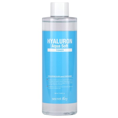 Hyaluron Aqua Soft Toner, 16,9 жидких унций (500 мл)