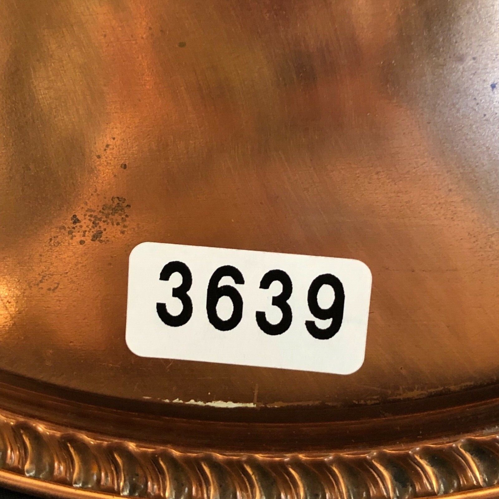 Sheridan Silver Co Copper Tray Was Silver On Copper Silver Plated Tray Vintage