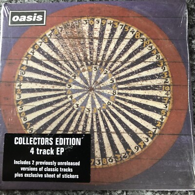 OASIS - STOP THE CLOCKS EP 2006 UK CD GATEFOLD DIGIPAK FACTORY SEALED RKIDSCD37