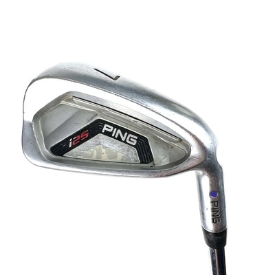 Ping I25 7 Iron Purple Dot Stiff Flex Steel Shaft Right Handed 37 