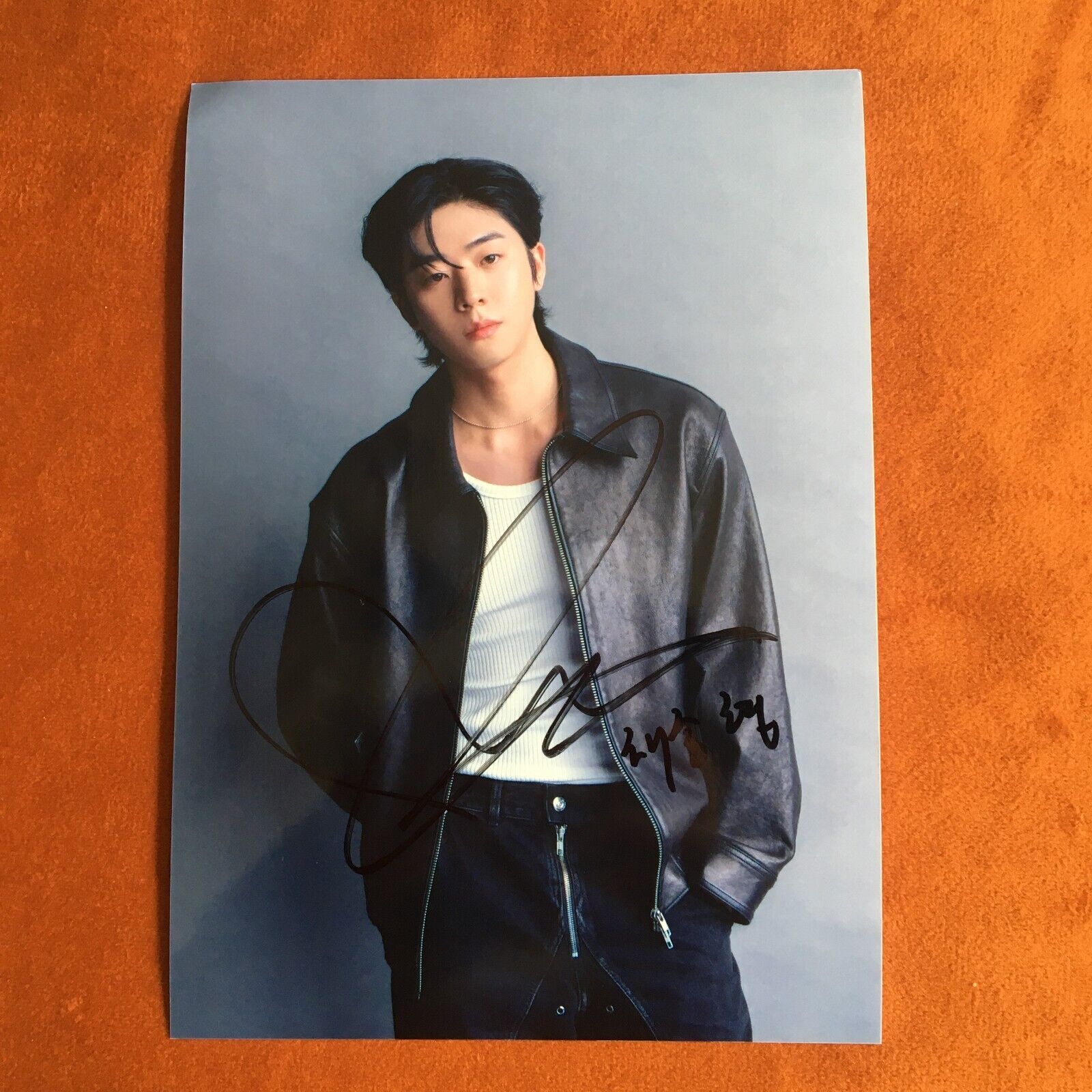 Chae Jong Hyeop Autographed Signed Photo K-POP COLLECTION 4