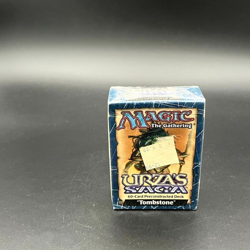MTG URZAS SAGA 未開封　tombstone Urzas Saga Theme Deck Tombstone-sealed, Urzas Saga (UZ