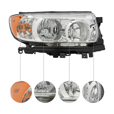 For 2006-2008 Subaru Forester Halogen Headlight Headlamp Right Passenger Side RH