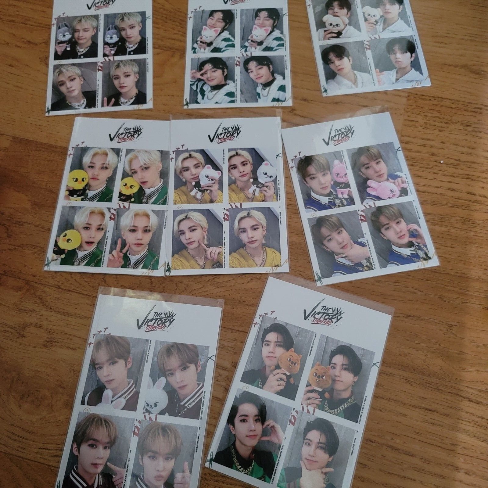 STRAY KIDS x SKZOO 4 cut frame photo POP-UP STORE THE