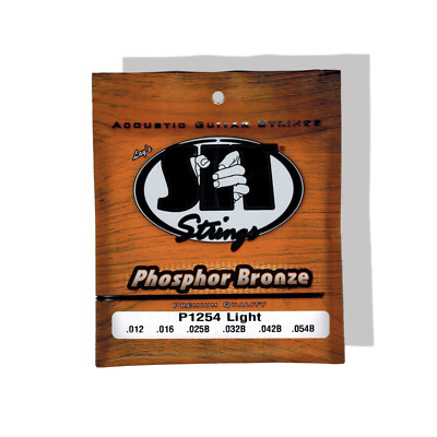 Guitar Strings Acoustic Phosphor Bronze SIT Light Set P1254 Bitterroot 088043