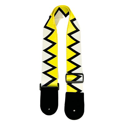 guitar strap kawaii cute japanese inspired anime pokemon teeth ska punk rocker