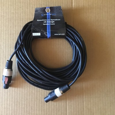 TECHNICAL PRO SPEAKON TO SPEAKON 50 FEET CSS1650 SPEAKER CABLE