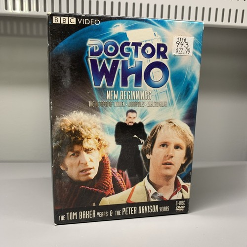 Doctor Who - New Beginnings (DVD, BBC Video, 3 Discs) Tom