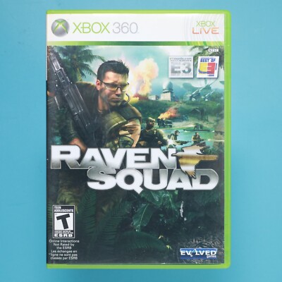 Raven Squad Xbox 360 (Microsoft, 2012) Working