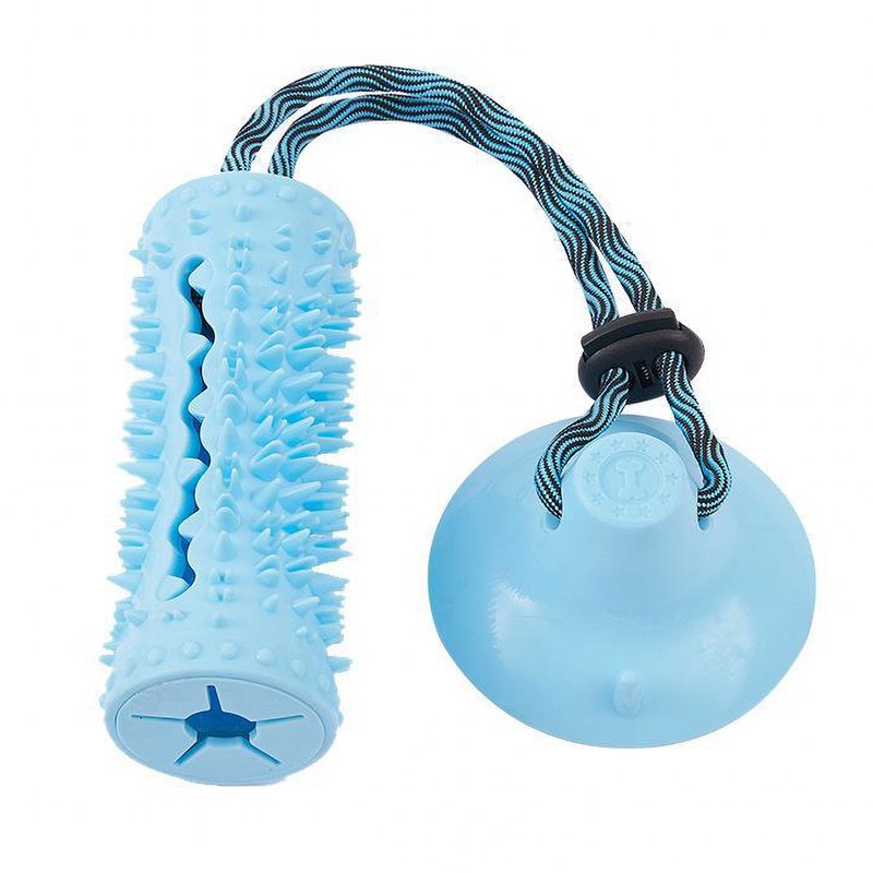 Floor Suction Cup Dog Interactive Toy With Ball Multifunction Pet Molar Bite Toy