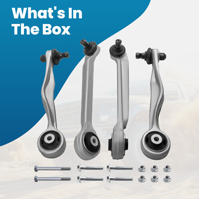 4x Bras de suspension avant supérieur gauche droit for Audi A4 8D B5 B6 B7 A6