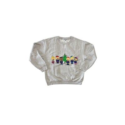 

Детская светящаяся праздничная толстовка с круглым вырезом Peanuts Charlie Brown