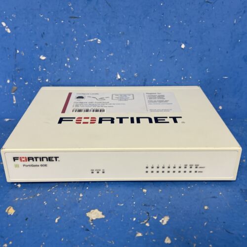 Fortinet FortiGate 60E Network Security Firewall FG-60E Fortinet FortiGate 60E Network Security Firewall FG-60E