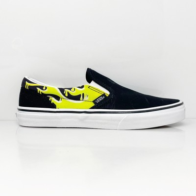 

Vans Boys Off The Wall 507452 Черные повседневные кроссовки, размер 6,5, Черный, Off The Wall
