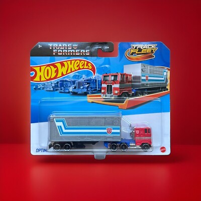 Hot Wheels Track Fleet Transformers Optimus Prime