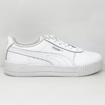 

Puma Womens Carina 370325-02 Белая Повседневная Обувь Кроссовки Размер 7.5, Белый, Carina