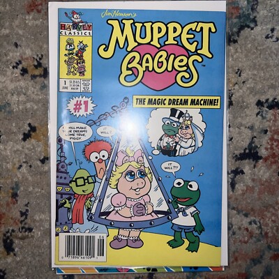 MUPPET BABIES #1 1992 Harvey Comics The Magic Dream Machine
